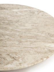 Richmond Beige Marble Lazy Susan 16"