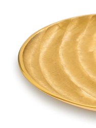 Savanna Gold Decorative Tray 12"