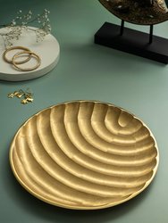 Savanna Gold Decorative Tray 12"