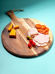 Thora Wood Serving Board - Shades of Brown