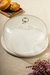 Uptown Marble Cheese Board With Glass Cloche