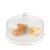 Uptown Marble Cheese Board With Glass Cloche