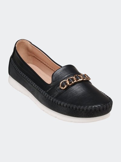 GC SHOES Aida Black Flat Shoes product