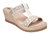 Alena Silver Wedge Sandals - Silver