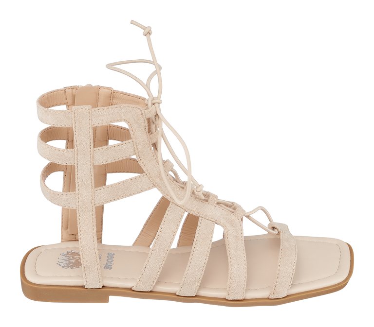 Alma Natural Gladiator Sandals