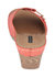 Bay Coral Wedge Sandals