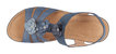 Beck Navy Wedge Sandals
