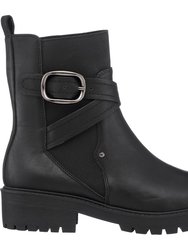 Cammen Ankle Booties in Black