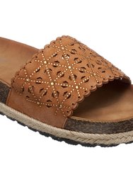 Cathie Footbed Sandals - Tan
