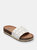 Cathie Footbed Sandals - White