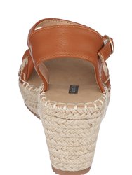 Cati Tan Espadrille Wedge Sandals
