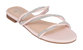 Ceela Blush Flat Sandals - Blush