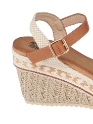 Cheri Tan Platform Wedge Sandals