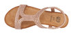 Coretta Rose Gold Wedge Sandals