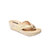 Dafni Gold Wedge Sandals - Gold