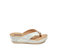 Dafni White Wedge Sandals
