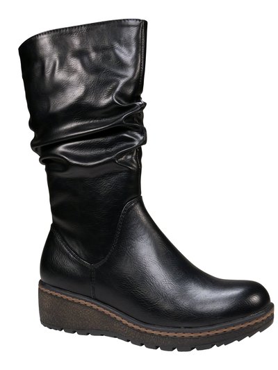 GC SHOES Dange Black Wedge Boot product