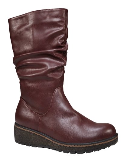 GC SHOES Dange Burgundy Wedge Boot product