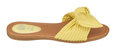 Dani Yellow Flat Sandals