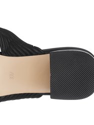 Dara Black Heeled Sandals