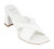 Dara White Heeled Sandals - White