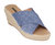 Darline Blue Espadrille Wedge Sandals - Blue