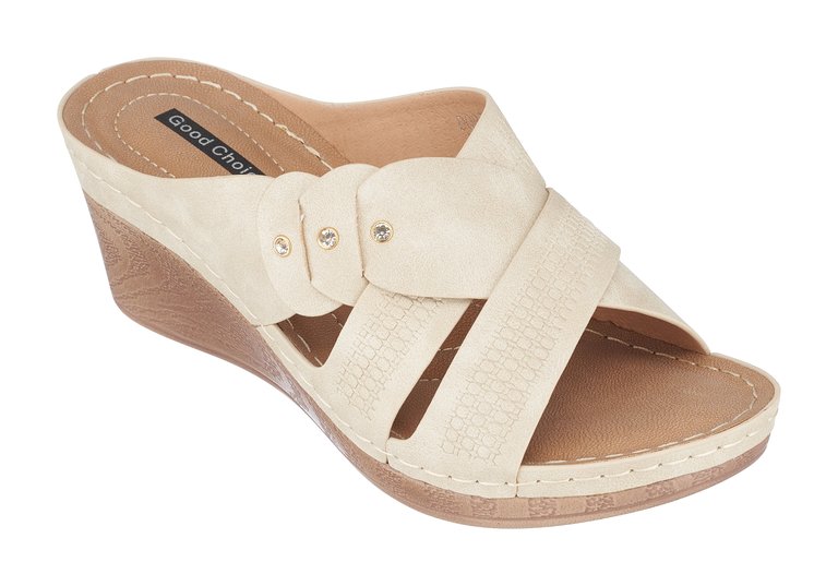 Dorty Ice Wedge Sandals - Ice