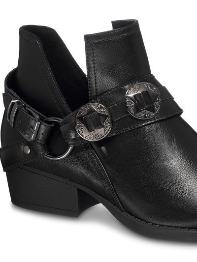 GC SHOES Elisa Black Ankle Booties product