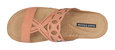 Ganni Orange Wedge Sandals