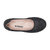 Kiana Black Flat Sandals