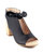 Kimora Black Heeled Sandals - Black