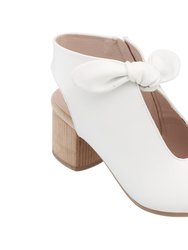 Kimora White Heeled Sandals - White
