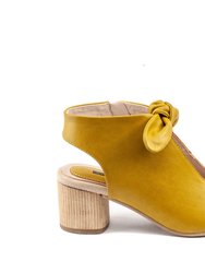 Kimora Yellow Heeled Sandals