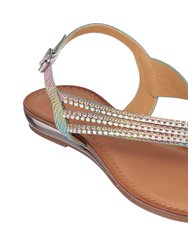 Mabel Multi Flat Sandals - Multicolor