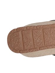 Malia Black Wedge Sandals
