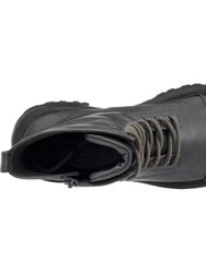 McKay Black Lace-Up Boots