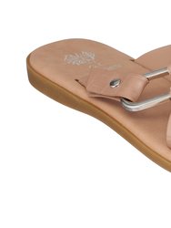 Mila Ivory Flat Sandals - Ivory