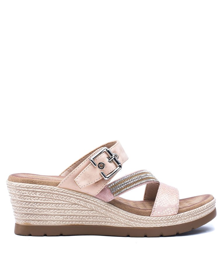 Monica Blush Espadrille Sandal