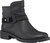 Moto Black Ankle Bootie - Black