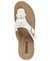 Narbone White Wedge Sandals