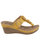 Narbone Yellow Wedge Sandals