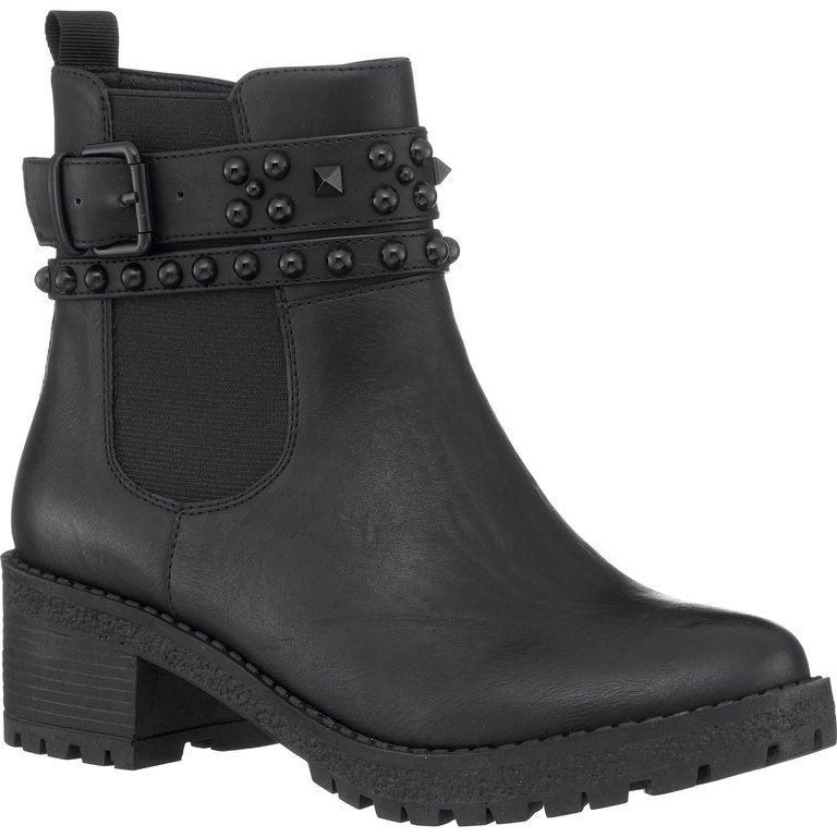 Noe Ankle Bootie - Black