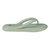 Parisa Sage Thong Slide Flat Sandals - Sage