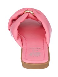 Perri Hot Pink Flat Sandals
