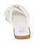 Perri White Flat Sandals