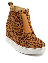 Raja Wedge Leopard Sneaker - Leopard