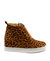 Raja Wedge Leopard Sneaker