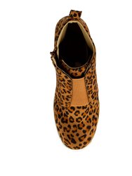 Raja Wedge Leopard Sneaker