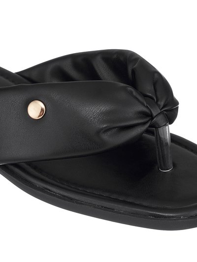 GC SHOES Reid Black Flat Sandals product