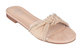 Rihanna Nude Flat Sandals - Nude